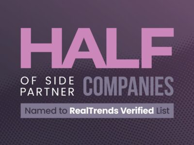 Half of all side partner companies named to RealTrends Verified List in 2024.